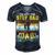 Father Grandpa Im Not The Step Dad Im Just The Dad That Stepped Up 110 Family Dad Men's Short Sleeve V-neck 3D Print Retro Tshirt Navy Blue