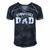 Gymnast Cheer Dad - Gymnastics Dad Men's Short Sleeve V-neck 3D Print Retro Tshirt Navy Blue