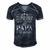 Ive Been Called A Lot Of Names In My Lifetime But Papa Is My Favorite Popular Gift Men's Short Sleeve V-neck 3D Print Retro Tshirt Navy Blue