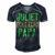 Juliet Echo Echo Papa Papa T-Shirt Fathers Day Gift Men's Short Sleeve V-neck 3D Print Retro Tshirt Navy Blue