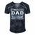 Like A Regular Dad Only Way Cooler Gymnastics Dad Men's Short Sleeve V-neck 3D Print Retro Tshirt Navy Blue
