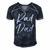 Mens Fun Fathers Day Gift From Son Cool Quote Saying Rad Dad Men's Short Sleeve V-neck 3D Print Retro Tshirt Navy Blue
