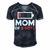 Mom Of 2 Boys Shirt From Son Mothers Day Birthday Women Active 154 Trending Shirt Men's Short Sleeve V-neck 3D Print Retro Tshirt Navy Blue