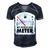 My Give A Shit Meter Is Empty Sarcastic Autocollant 393 Trending Shirt Men's Short Sleeve V-neck 3D Print Retro Tshirt Navy Blue