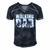 The Walking Dad Cool Tv Shower Fans Design Essential Men's Short Sleeve V-neck 3D Print Retro Tshirt Navy Blue