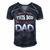 This Bod Says Im A Dad Tee Great Presents In Fathers Day 21 Shirt Men's Short Sleeve V-neck 3D Print Retro Tshirt Navy Blue