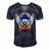 Ultra Maga Eagle Proud Ultra Maga Men's Short Sleeve V-neck 3D Print Retro Tshirt Navy Blue