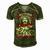 All I Need Is Jesus And Jiu Sitsu Combat Sport Dd Men's Short Sleeve V-neck 3D Print Retro Tshirt Green