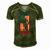 Cornhole S For Men Boss Of The Toss 4Th Of July Men's Short Sleeve V-neck 3D Print Retro Tshirt Green