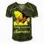 Ewings Sarcoma Awareness Yellow Women Ewings Sarcoma Ewings Sarcoma Awareness Men's Short Sleeve V-neck 3D Print Retro Tshirt Green