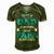 Fathers Day For Dad An Honor Being Papa Is Priceless V3 Men's Short Sleeve V-neck 3D Print Retro Tshirt Green
