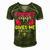 Forger Eggs Gives Me Jesus Funny Easter Day Men's Short Sleeve V-neck 3D Print Retro Tshirt Green