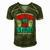 Funny Alcohol United We Keg Stand Patriotic 4Th Of July Men's Short Sleeve V-neck 3D Print Retro Tshirt Green