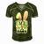 Funny Cute Pink Bunny Im All Ears Rabbit Happy Easter Day Gift For Girls Women Mom Mommy Family Birthday Holiday Christmas Men's Short Sleeve V-neck 3D Print Retro Tshirt Green