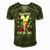 Funny Joe Biden Merry Christmas Confused Easter Day Men's Short Sleeve V-neck 3D Print Retro Tshirt Green