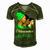 Glaucoma Awareness Green Women Glaucoma Glaucoma Awareness Men's Short Sleeve V-neck 3D Print Retro Tshirt Green