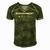 Government Very Bad Would Not Recommend Men's Short Sleeve V-neck 3D Print Retro Tshirt Green