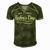 Happy First Fathers Day - New Dad Gift Men's Short Sleeve V-neck 3D Print Retro Tshirt Green