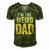 Having A Weird Dad Builds Character Im The Weird Dad Men's Short Sleeve V-neck 3D Print Retro Tshirt Green