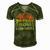 I Have Two Titles Dad And Stepdad Fathers Day Men's Short Sleeve V-neck 3D Print Retro Tshirt Green