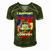 I Support Truckers Freedom Convoy 2022 V3 Men's Short Sleeve V-neck 3D Print Retro Tshirt Green