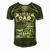 Im A Dad And Physical Therapist Fathers Day & 4Th Of July Men's Short Sleeve V-neck 3D Print Retro Tshirt Green