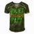 Juliet Echo Echo Papa Papa T-Shirt Fathers Day Gift Men's Short Sleeve V-neck 3D Print Retro Tshirt Green