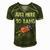 Just Here To Bang 4Th July American Flag - Independence Day Men's Short Sleeve V-neck 3D Print Retro Tshirt Green