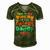 Kids This Is My Working In The Garage With Daddy Mechanic Men's Short Sleeve V-neck 3D Print Retro Tshirt Green