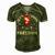 Lets Drink To Freedom Firework Patriotic 4Th Of July Men's Short Sleeve V-neck 3D Print Retro Tshirt Green