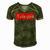 M Turkey Flag Futball Turkish Soccer 9 Shirt Men's Short Sleeve V-neck 3D Print Retro Tshirt Green