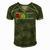 Mens Guncle Gay Uncle Lgbt Pride Flag Gift Men's Short Sleeve V-neck 3D Print Retro Tshirt Green