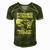 Mens My Stepdaughter Has Your Back - Proud Army Stepdad Dad Gift Men's Short Sleeve V-neck 3D Print Retro Tshirt Green