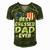 Mens Patriotic Dad - Best Dad Ever 4Th Of July American Flag Men's Short Sleeve V-neck 3D Print Retro Tshirt Green