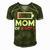 Mom Of 2 Boys Shirt From Son Mothers Day Birthday Women Active 154 Trending Shirt Men's Short Sleeve V-neck 3D Print Retro Tshirt Green