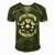 Motorcycle Saying Driver Beard 479 Shirt Men's Short Sleeve V-neck 3D Print Retro Tshirt Green