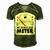 My Give A Shit Meter Is Empty Sarcastic Autocollant 393 Trending Shirt Men's Short Sleeve V-neck 3D Print Retro Tshirt Green