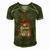 My Guitar Is Calling And I Must Go 525 Trending Shirt Men's Short Sleeve V-neck 3D Print Retro Tshirt Green