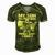 My Son Has Your Back - Proud Army Dad Father Gift Men's Short Sleeve V-neck 3D Print Retro Tshirt Green