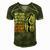 My Son Is Soldier Proud Military Dad 715 Shirt Men's Short Sleeve V-neck 3D Print Retro Tshirt Green