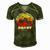 New Level Unlocked Daddy 2021 Up Gonna Be Dad Father Gamer Men's Short Sleeve V-neck 3D Print Retro Tshirt Green