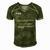 Opa Definition Fathers Day Present Gift Men's Short Sleeve V-neck 3D Print Retro Tshirt Green