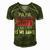 Papa Is My Name Being A Legeng Is My Game Papa T-Shirt Fathers Day Gift Men's Short Sleeve V-neck 3D Print Retro Tshirt Green