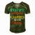 Poppy Because Grandpa Is For Old Guys V3 Men's Short Sleeve V-neck 3D Print Retro Tshirt Green