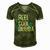Reel Cool Bubba Fishing Fathers Day Gift Fisherman Bubba Men's Short Sleeve V-neck 3D Print Retro Tshirt Green