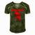 The Dadalorian Funny Fathers Day Vintage Mens Tee Gifts Men's Short Sleeve V-neck 3D Print Retro Tshirt Green