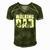 The Walking Dad Cool Tv Shower Fans Design Essential Men's Short Sleeve V-neck 3D Print Retro Tshirt Green
