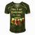 This Is My Christmas Pajama 876 Shirt Men's Short Sleeve V-neck 3D Print Retro Tshirt Green