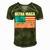 Ultra Maga Us Flag V2 Men's Short Sleeve V-neck 3D Print Retro Tshirt Green