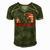 Veteran July 4Th For Menfreedom Isnt Free Veteran 65 Navy Soldier Army Military Men's Short Sleeve V-neck 3D Print Retro Tshirt Green